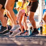 People running